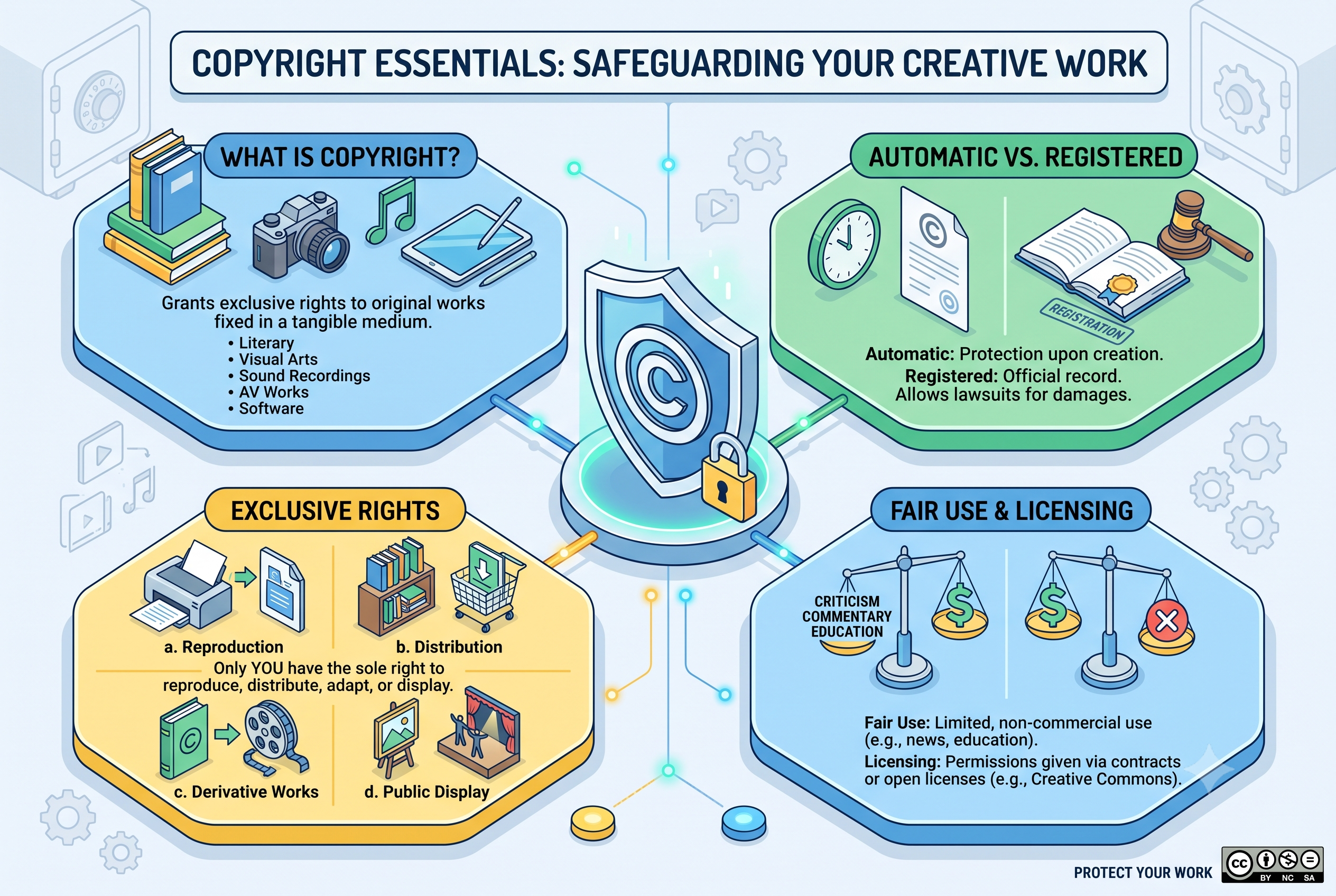 Copyright Essentials: Safeguarding Your Creative Work
